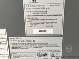 Konica Minolta / Fiery PF712 Paper Deck, MB511 & Fiery IC-318
