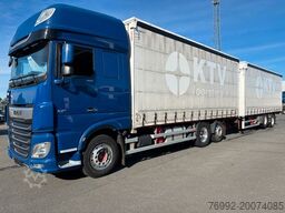 DAF SSC XF 480 Jumbozug + Anh Wecon Staplerhalterung