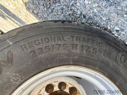SOMMER Jumbo Lafette Verzinkt 235/75R17,5