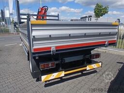 Fuso Canter 7C15 Fassi Kran 3-seiten Kipper