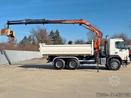 VOLVO FMX 410 Kipper 5,10m *ATLAS 165.2E/FUNK *6x4