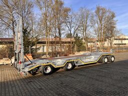 Möslein T 4 VB H1 R  neuer 4 Achs Tieflader + Radmulden