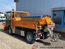 Multicar Boki HY1252B 4x4 Winterdienst Schild + Streuer