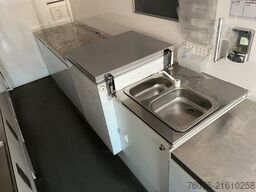 IVECO 70C17 Fleisch Theke Solar Heizung Kühler Kamera