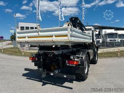MAN L90 18.284 4x4 LOF Kipper/Kran/47 tkm/HA gelenkt