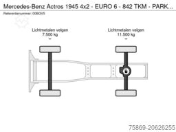 Mercedes-Benz Actros 1945 4x2 - EURO 6 - 842 TKM - PARK. AIRC...