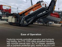 Polygonmach PTS155   1500x5000mm  3 decks  track screen