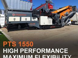Polygonmach PTS155   1500x5000mm  3 decks  track screen