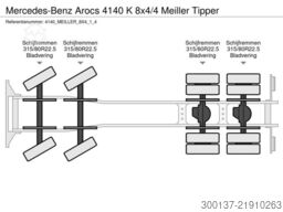 Mercedes-Benz - Mercedes-Benz Arocs 4140K 8x4 | Mining Tipper...