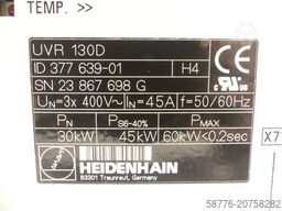 Heidenhain UVR 130D 377 639-01 SN23867698G generalüberholt m. 3 Mon. Gewährl.