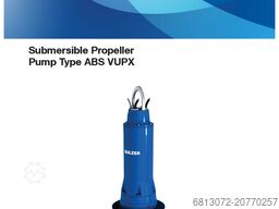 Sulzer Submersible Propeller  Pump Type ABS VUP