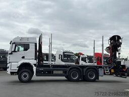 MAN TGS 33.520 6x6 BL Kurzholz Plattform Epsilon Kran