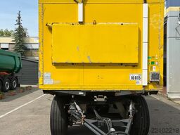 Schmitz Cargobull 4x WKO Lafette mit Tiefkühlkoffer-Wechselbrücke