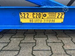 Van Hool 20FT SWAPBODY 30.800L UN PORTABLE T7  ADR+CSC i...