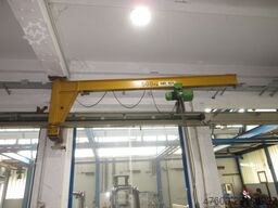 Stahl Demag Drehkran Hallenkran Kran Wandschwenkkran 3,5m NL 500Kg Kettenzug