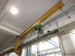 Stahl Demag Drehkran Hallenkran Kran Wandschwenkkran 3,5m NL 500Kg Kettenzug