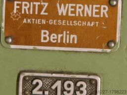 Fritz Werner Durchmeser 180 mm