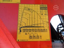 DAF CF 85.510 + FASSI 80TON 6x + 8X2 + EURO 5 + REMOTE