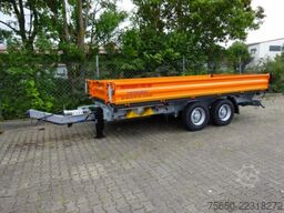 Möslein TTD11 Orange  neuer Tandem 3- Seitenkipper Tieflader-- Neufahrzeug --