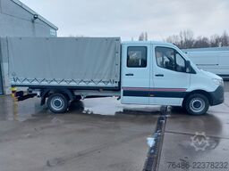 Mercedes Sprinter 316CDI pick up dubbel cab huif