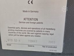 Heidelberg GTO 52-4