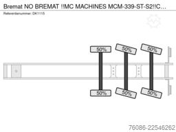 Bremat NO BREMAT !!MC MACHINES MCM-339-ST-S2!!CEMENT M...