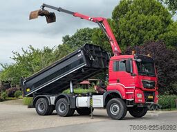 MAN TGS 33.400 6X6 BH WVT WS Z-kraan/KIPPER!! EURO 6!!