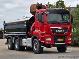 MAN TGS 33.400 6X6 BH WVT WS Z-kraan/KIPPER!! EURO 6!!