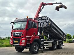 MAN TGS 33.400 6X6 BH WVT WS Z-kraan/KIPPER!! EURO 6!!