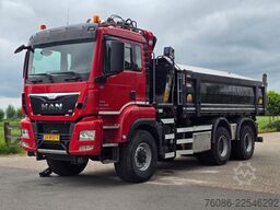 MAN TGS 33.400 6X6 BH WVT WS Z-kraan/KIPPER!! EURO 6!!