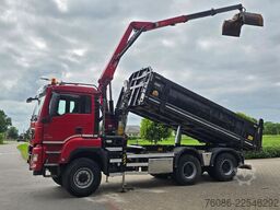 MAN TGS 33.400 6X6 BH WVT WS Z-kraan/KIPPER!! EURO 6!!