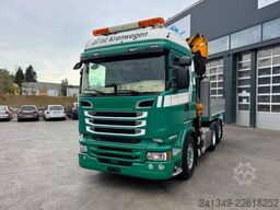 SCANIA R520 V8 6x2 Effer 370 Flyjib & Seilwinde