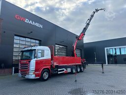 Scania G490 8x4 Tridem + Fassi F820 RA + Fly jib Euro 6