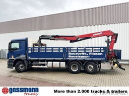 Mercedes-Benz Antos 2540 L 6x2, Lenkachse, HMF 2110-L3 Heckkran