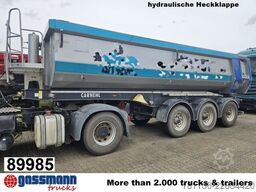 Carnehl CHKS/HH, Stahlmulde ca. 26m³ mit hydr. Heckklapp,