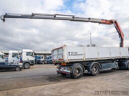 KWB KIPPER + CRANE/GRUE/KRAN FASSI F245A/5X