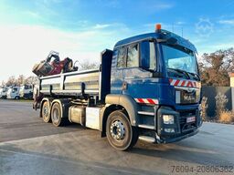 MAN TGS 26.420 Selbstlader Kran Kipper 2xBordmatik