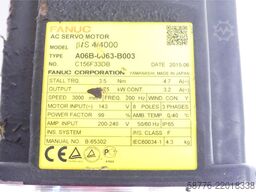 Fanuc A06B-0063-B003 Servo Motor SN C153F33DB + Pulsecoder A860-2020-T301