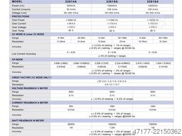 ET System electronic ELP/32615 32615A AC & DC