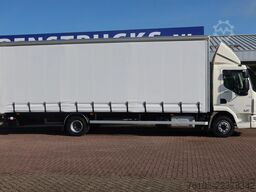 DAF LF 250 LF250 FA Schuifzeil +Dhollandia 1500 kg