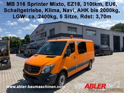 Mercedes-Benz Sprinter 316 Mixto Navi 5 Sitze