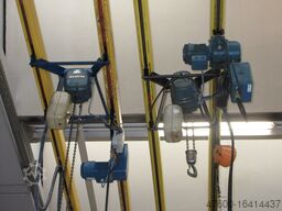 Demag KBK2 0,5t Hallenkran + Fahrantrieb KBKII KBK2 50x8m NL500 Kg PK Kettenzug