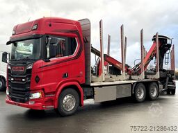 Scania R580 6x4 Kurzholz LKW mit Epsilon M12Z 83