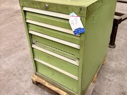 Workshop Drawer Cabinet with contents 