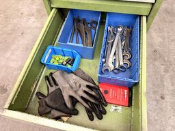 Workshop Drawer Cabinet with contents 