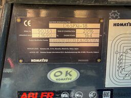 Komatsu D65PXI-18 mit Heckaufreißer GPS