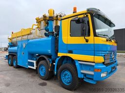 MERCEDES-BENZ Actros 4140 8x4 KOKS MEGAVAC 8000 ADR Dry Vac