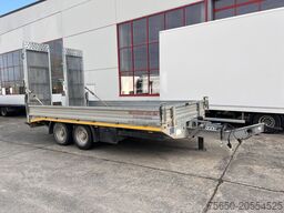 Möslein TTS 11 Schwebheim  Tandemtieflader, Breite Rampen, Wenig Benutzt