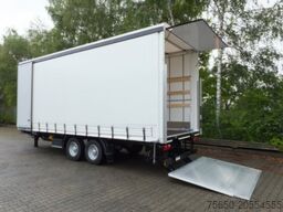 Möslein TPS 11 DL 7,30 neuer Planenanhänger, Ladebordwand + Durchladbar