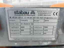 Stabau Rollenschienen / Gabelschuhe mit Rollen 4 to 2014